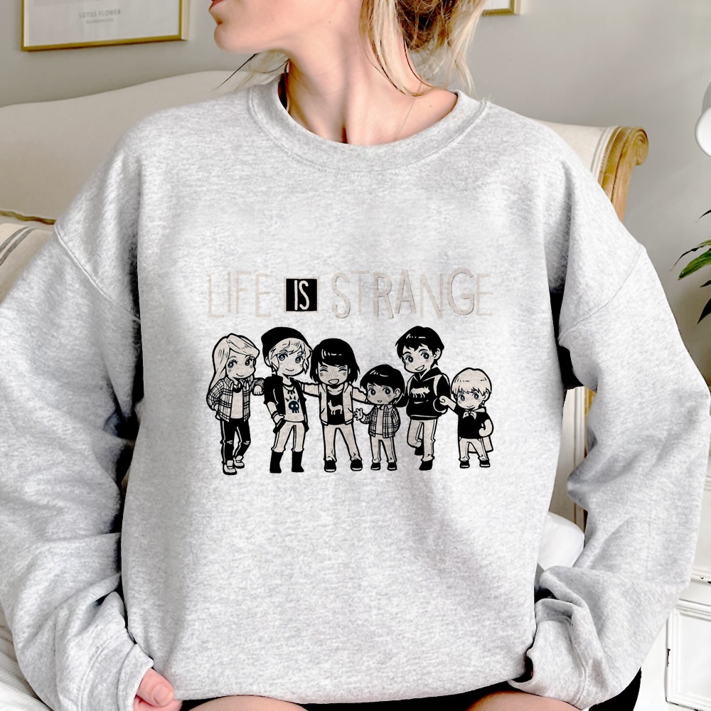 Korean Women Lifestyle - Sweater Life Is Strange untuk wanita,
