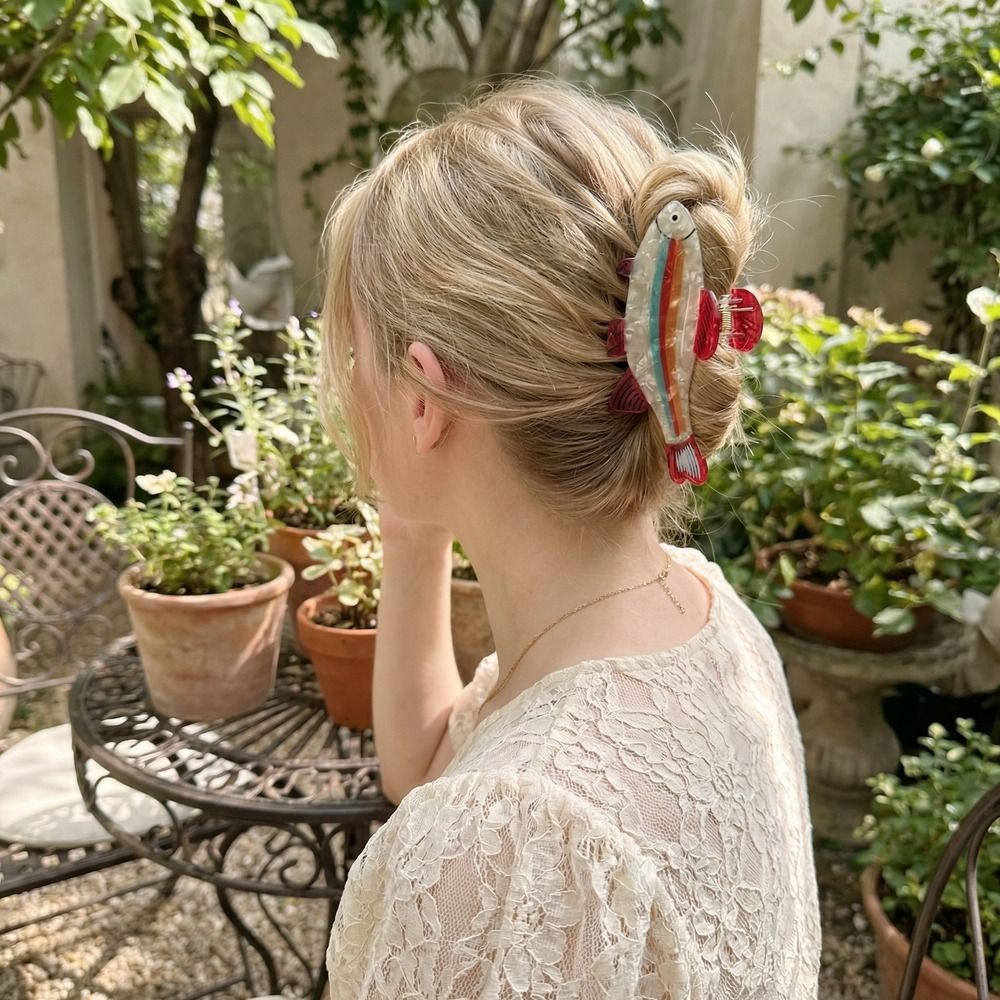 Korean Women Lifestyle - Jepit Rambut Hewan Laut, Jepit Rambut